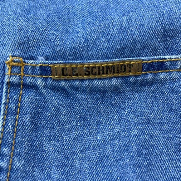 C.E. Schmidt Overalls Men's 38x30 Straight Denim Workwear Carpenter Bib - Picture 6 of 7